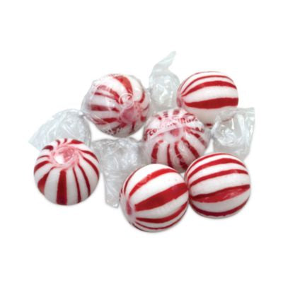 GRR20900021 Jumbo Peppermint Balls Bag, 0.04 oz, 120 Balls/Bag, 1 Bag/Carton