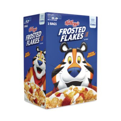 GRR22000901 Frosted Flakes Breakfast Cereal, 61.9 oz Bag, 2 Bags/Box