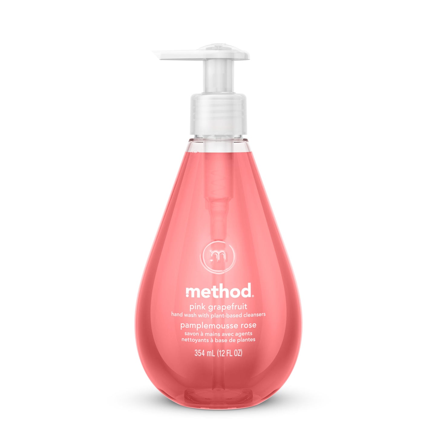 MTH00039 Gel Hand Wash, Pink Grapefruit Scent, 12 oz