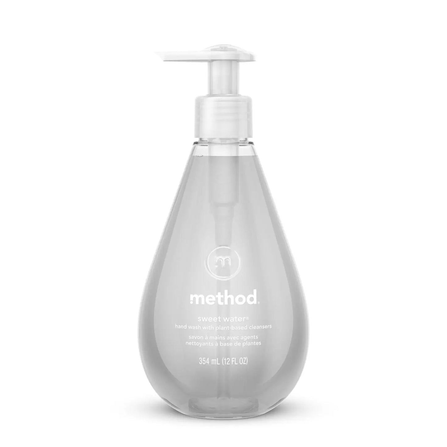 MTH00034CT Gel Hand Wash, Sweet Water Scent, 12 oz, 6/Carton Method