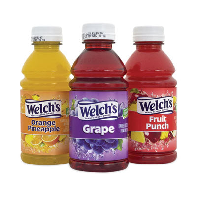 GRR90000105 Fruit Juice Variety Pack, Fruit Punch, Grape, and Orange Pineapple, 10 oz Bottles, 24/Carton