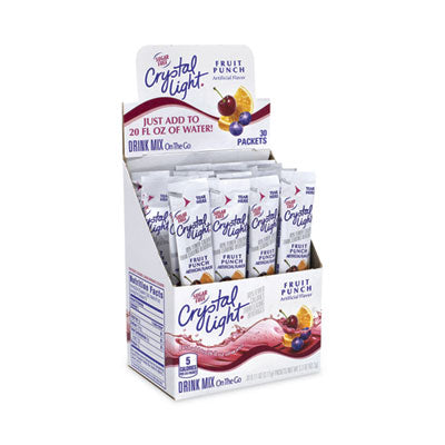 GRR30700156 On-The-Go Sugar-Free Drink Mix, Fruit Punch, 0.11 oz Single-Serving Tubes, 30/Box, 2 Boxes/Carton