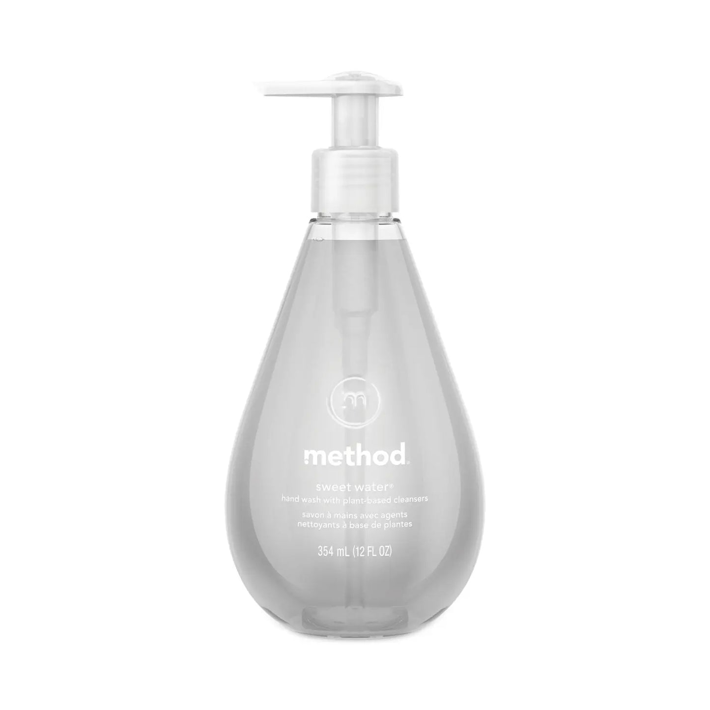 MTH00034 Gel Hand Wash, Sweet Water Scent, 12 oz Method