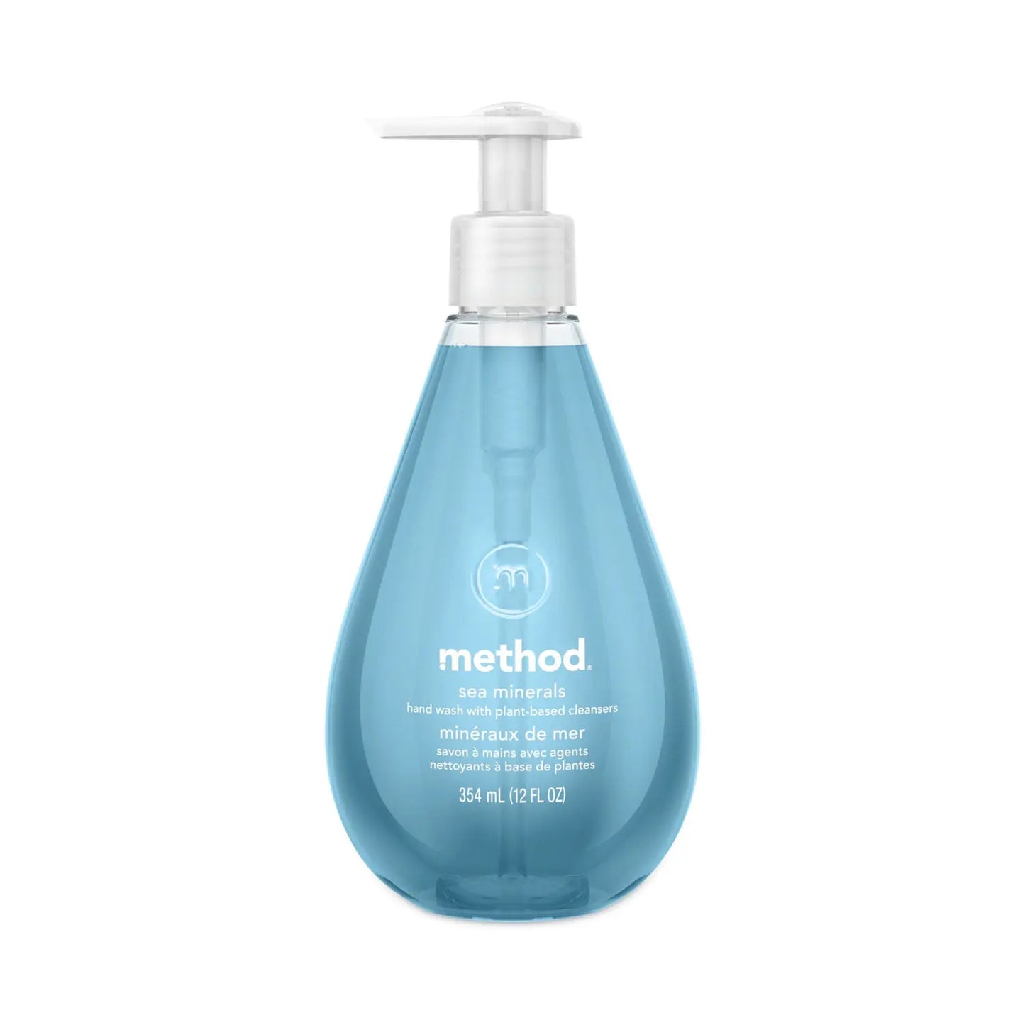 MTH00162 Gel Hand Wash, Sea Minerals Scent, 12 oz Method
