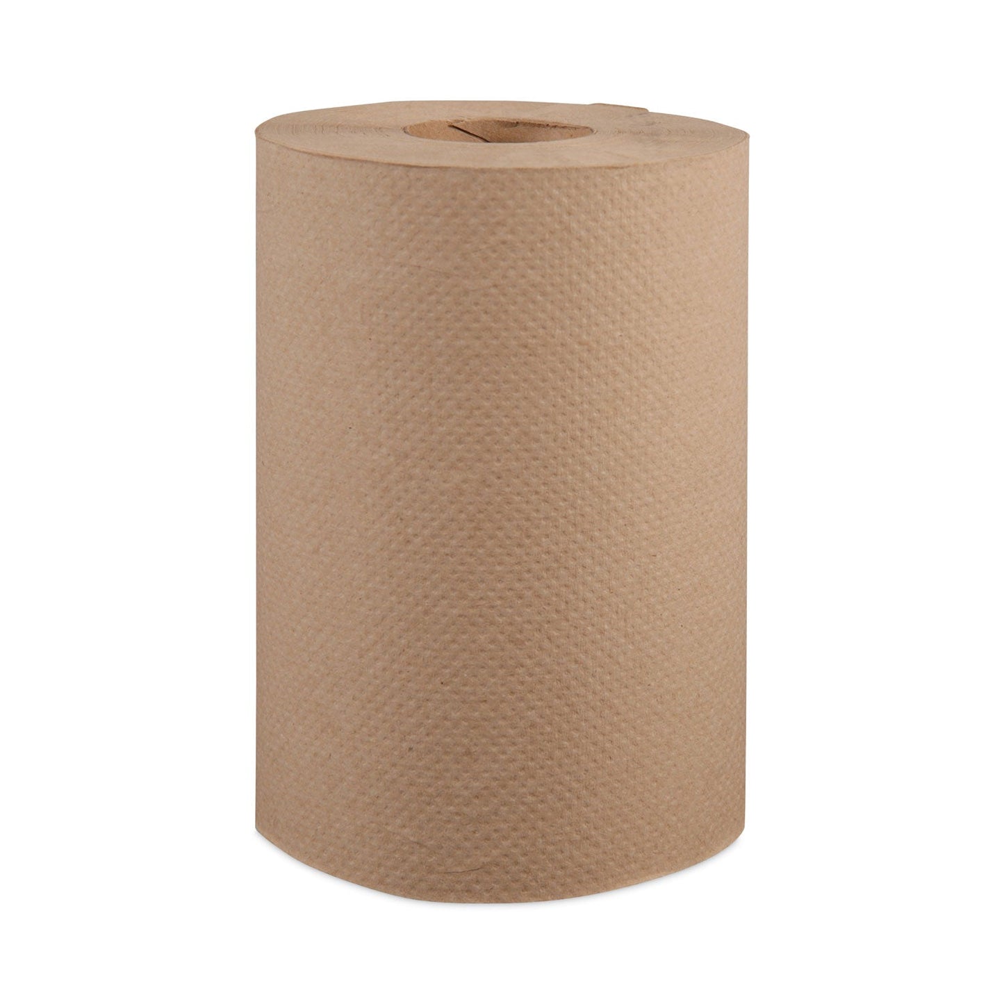WIN108 Hardwound Roll Towels, 1-Ply, 8" x 350 ft, Natural, 12 Rolls/Carton Windsoft