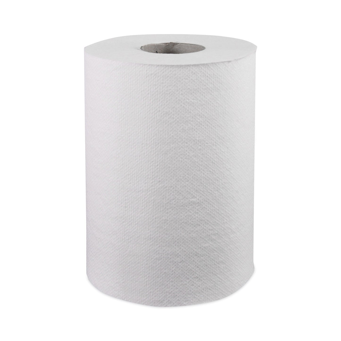 WIN109B Hardwound Roll Towels, 1-Ply, 8" x 350 ft, White, 12 Rolls/Carton