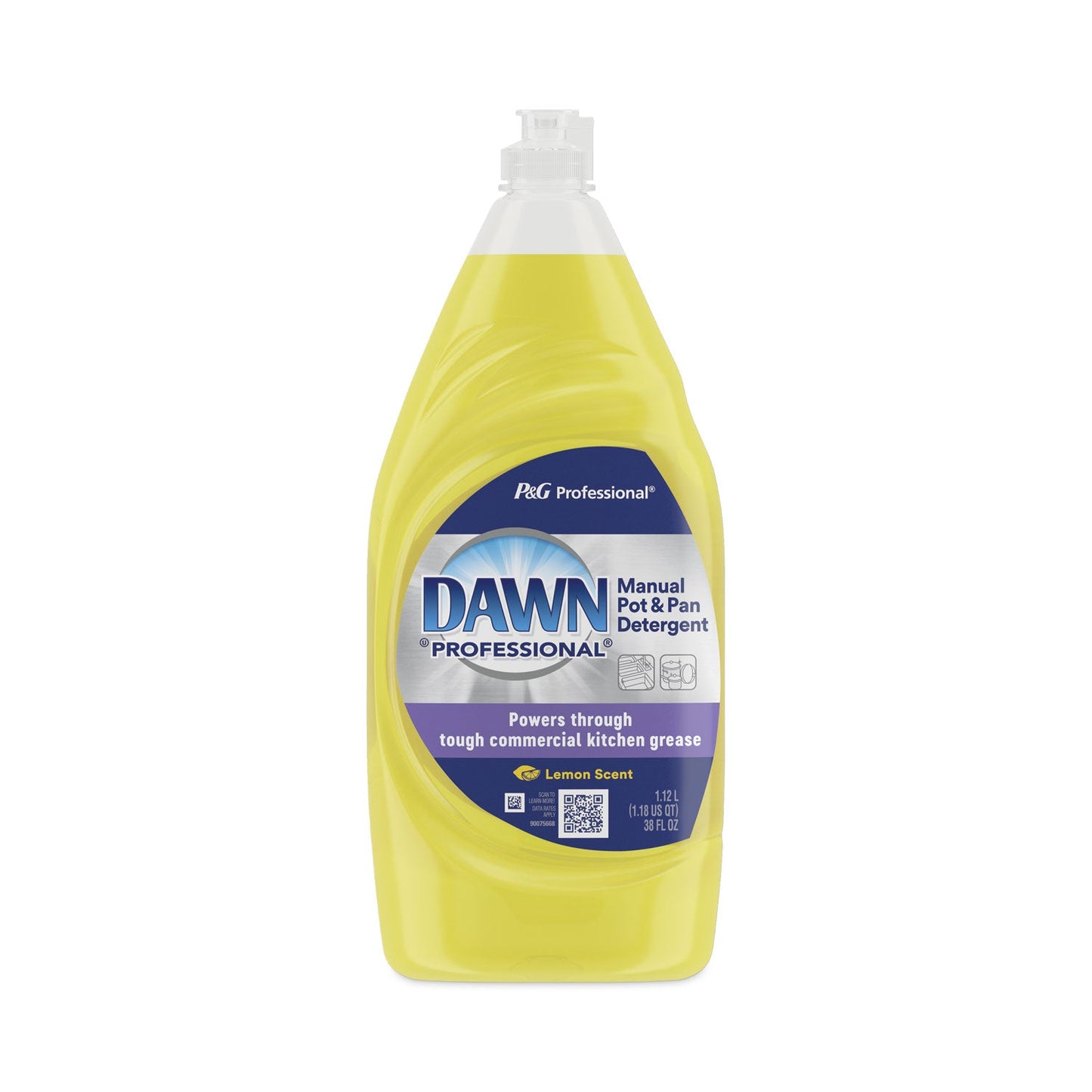 PGC45113EA Manual Pot/pan Dish Detergent, Lemon, 38 Oz Bottle Dawn Professional