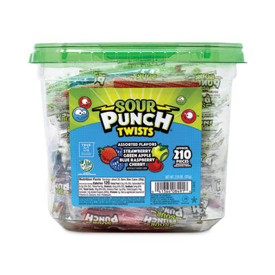 GRR20916848 Twists, Variety, 2.59 lb Tub, Approx. 210 Pieces