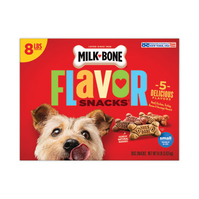 GRR22000649 Flavor Snacks Dog Biscuits, 8 lb Box
