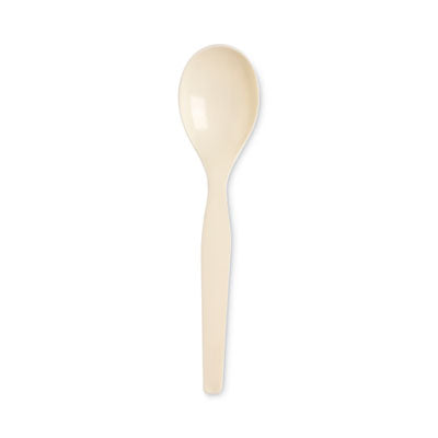 DXESSSOUP11B SmartStock Plastic Cutlery Refill, Series-O, Mediumweight Soup Spoon, Beige, 40/Pack, 24 Packs/Carton DIXIE FOOD SERVICE
