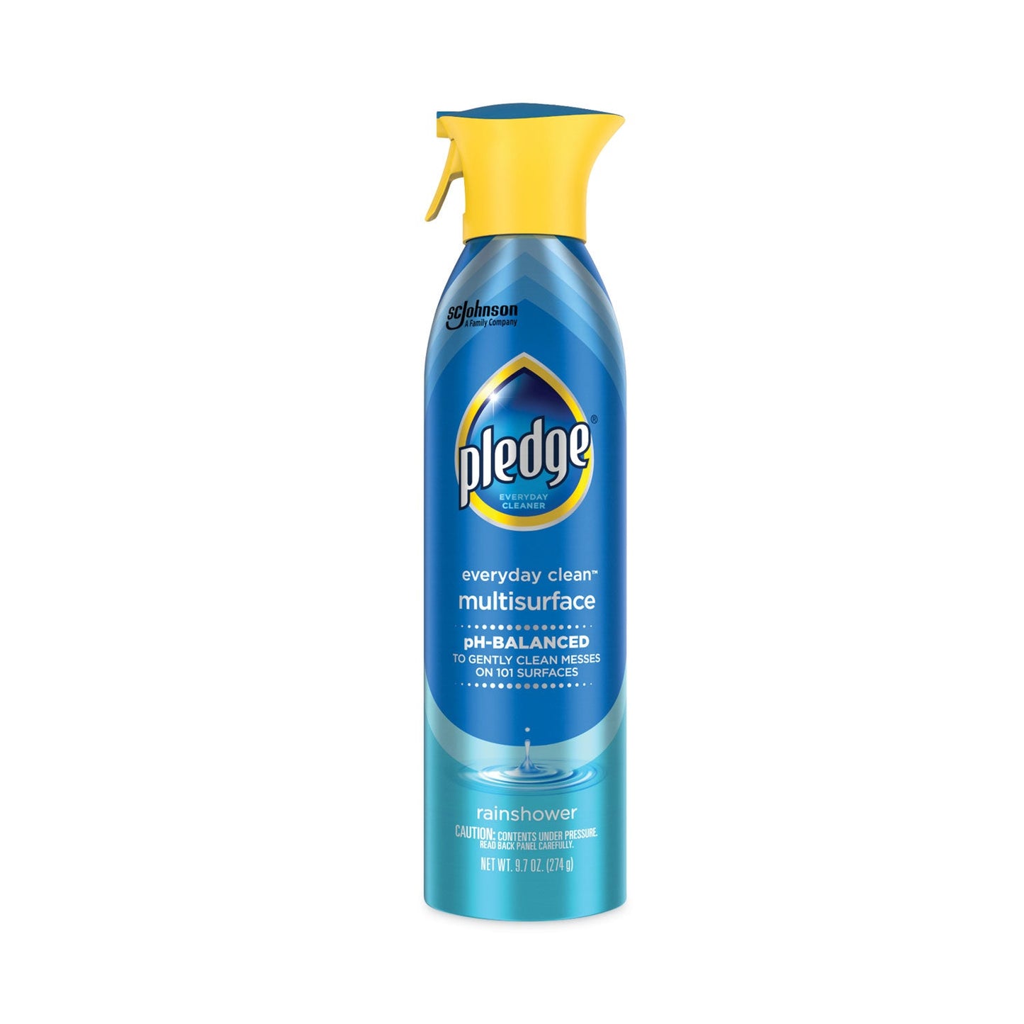 SJN339851EA Multi-Surface Everyday, Rainshower, 9.7 Oz Aerosol Spray Pledge