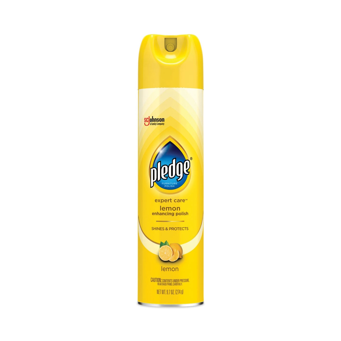 SJN336298EA Furniture Polish, Lemon, 9.7 Oz Aerosol Spray Pledge
