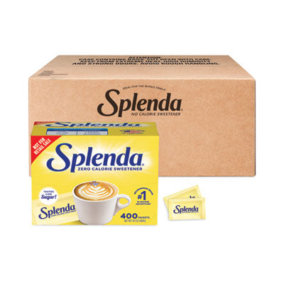 JOJ200411CT No Calorie Sweetener, 0.04 oz Packet, 400/Box, 6 Boxes/Carton MCNEIL - DIV OF JOHNSON&JOHNSON