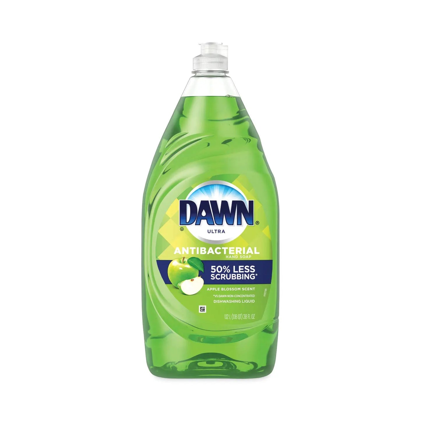 PGC01134EA Ultra Antibacterial Dishwashing Liquid, Apple Blossom Scent, 38 oz Bottle Dawn