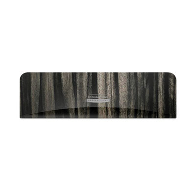 KCC58832 ICON Faceplate for Coreless Standard Roll Toilet Paper Dispenser, 3.56 x 12 x 1.5, Ebony Woodgrain