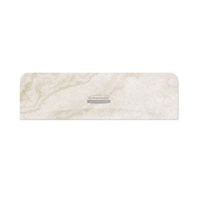 KCC58792 ICON Faceplate for Coreless Standard Roll Toilet Paper Dispenser, 3.56 x 12 x 1.5, Warm Marble