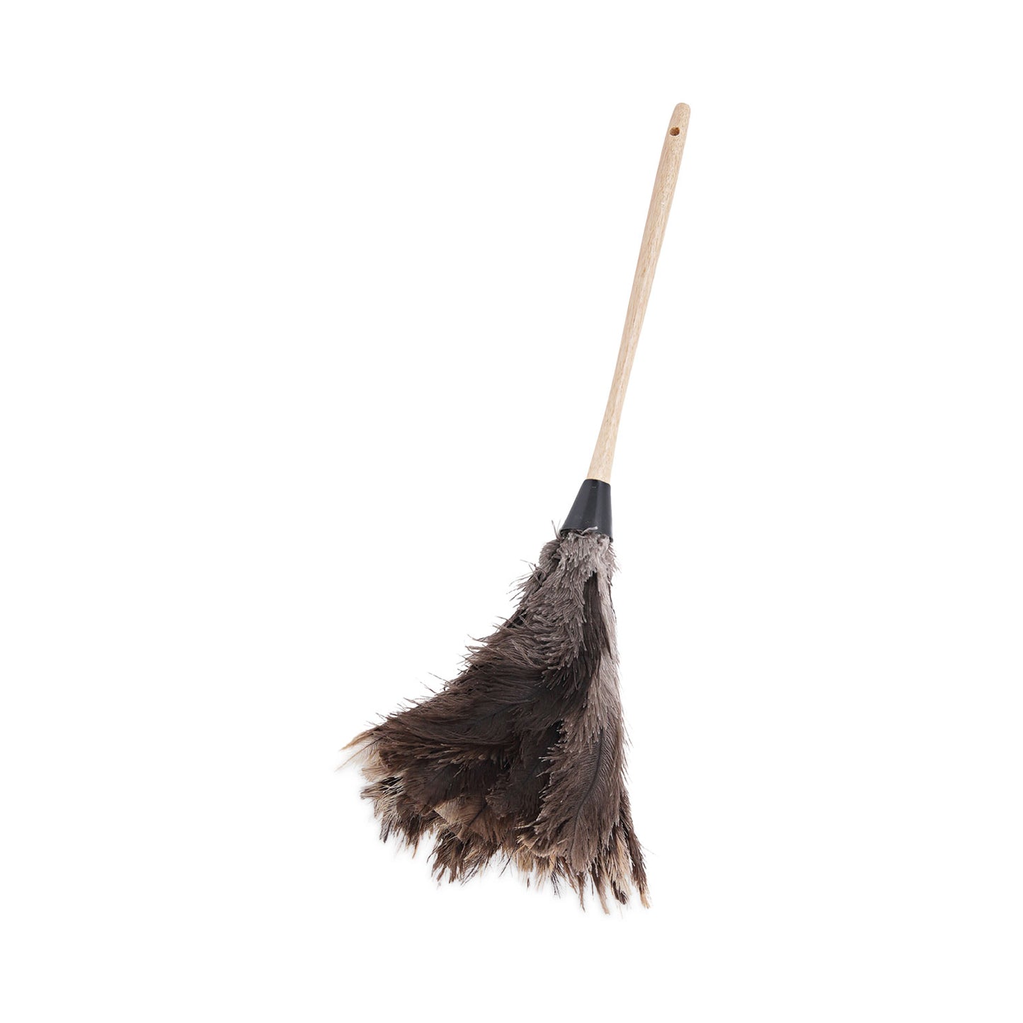 BWK23FD Professional Ostrich Feather Duster, 13" Wood Handle Boardwalk