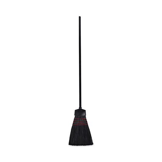 BWK916P Maid Broom, Plastic Bristles, 54" Overall Length, Dozen