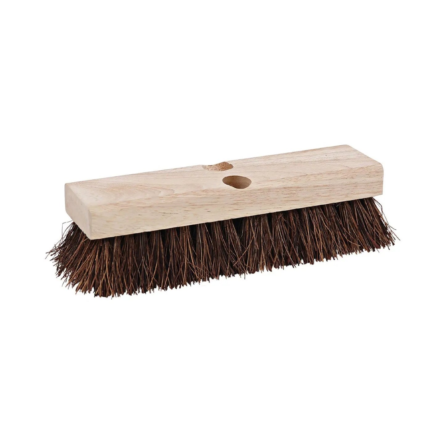 BWK3110 Deck Brush Head, 2" Brown Palmyra Bristles, 10" Brush Boardwalk