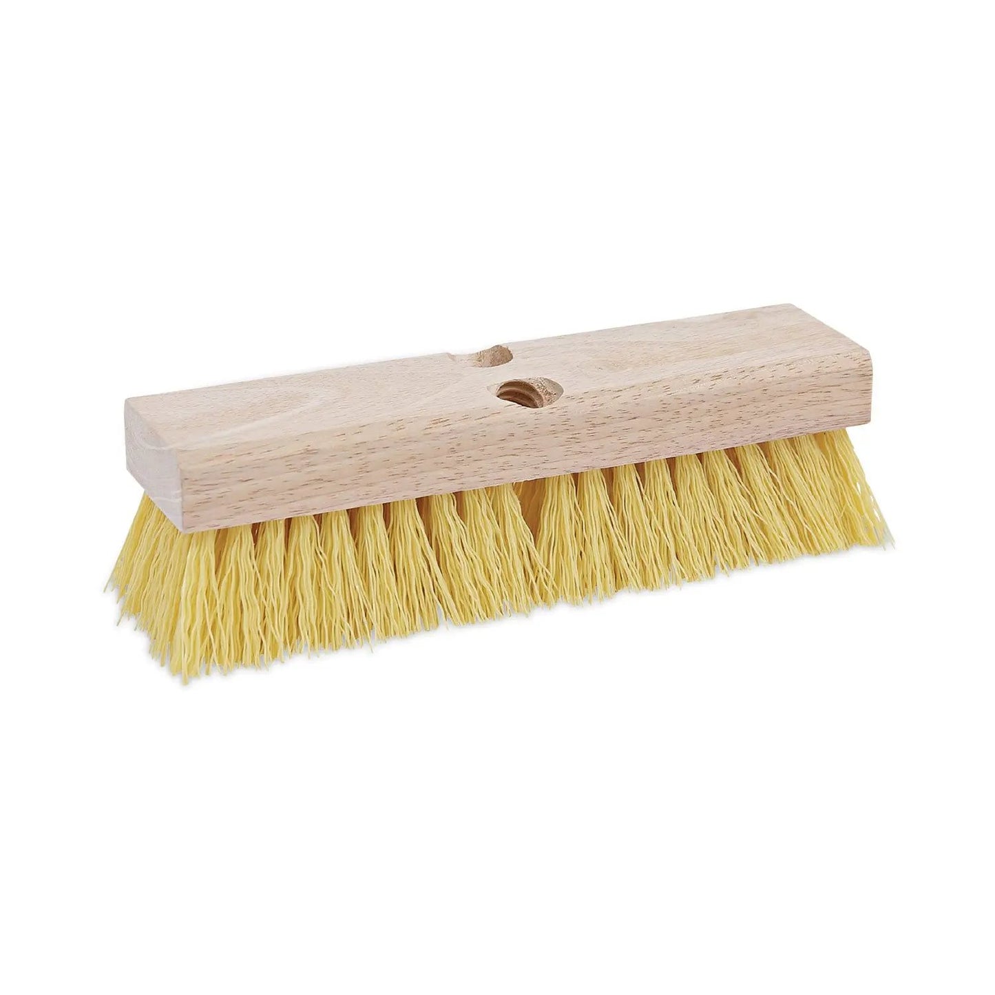 BWK3310 Deck Brush Head, 2" Cream Polypropylene Bristles, 10" Brush Boardwalk