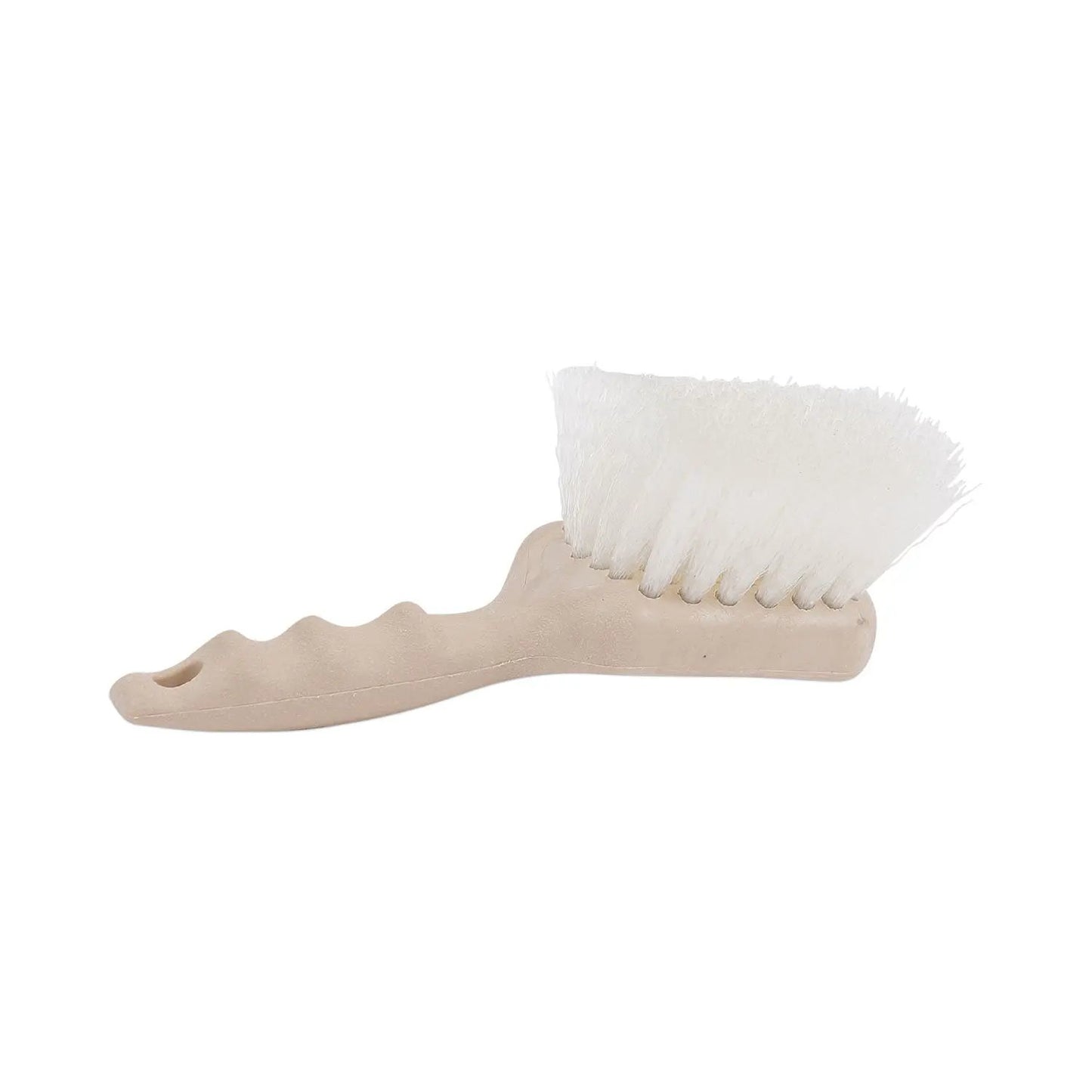 BWK4408 Utility Brush, Cream Nylon Bristles, 5.5" Brush, 3.5" Tan Plastic Handle Boardwalk
