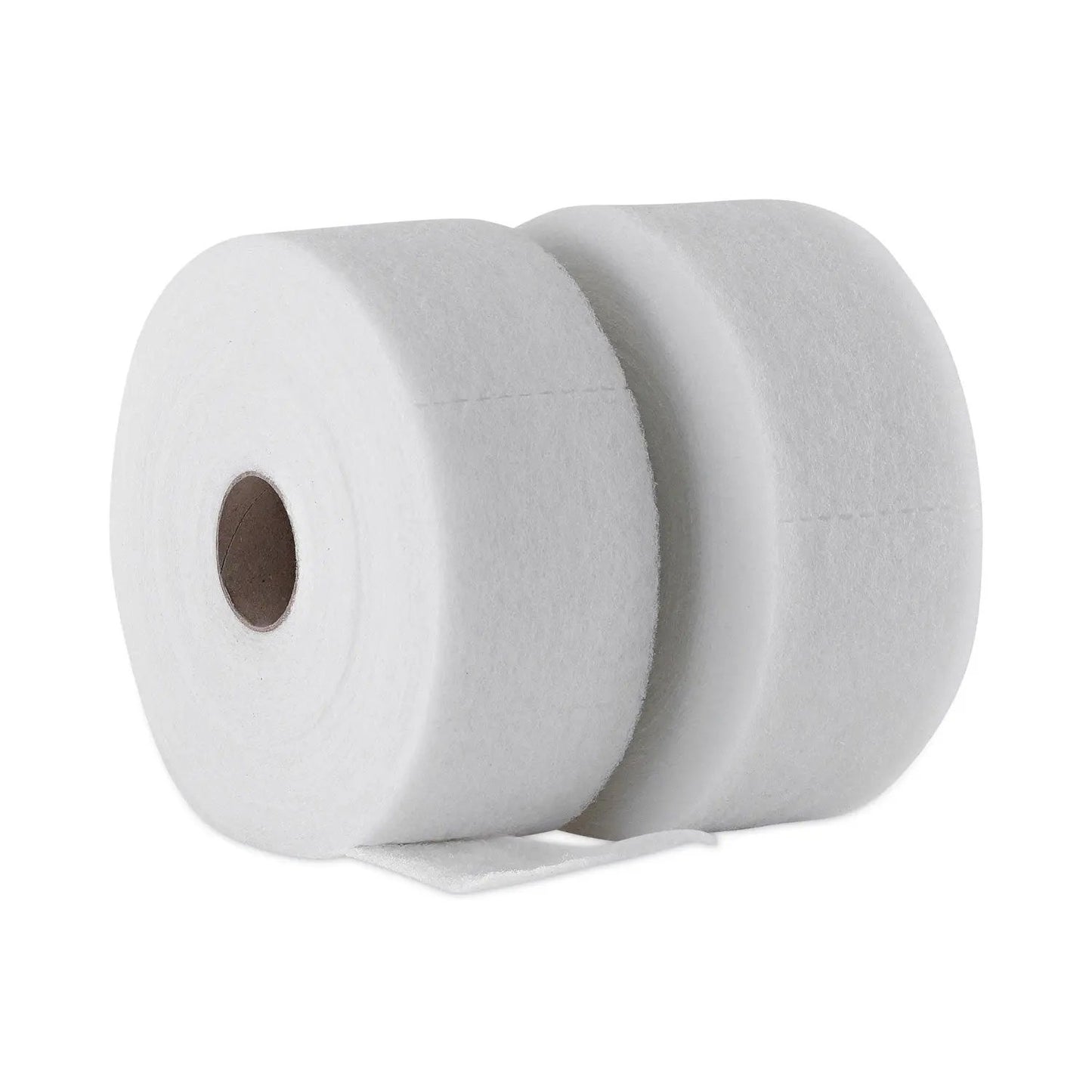 BWK582505 Trapeze Disposable Dusting Sheets, 5" X 125 Ft, White, 250 Sheets/roll, 2 Rolls/carton Boardwalk