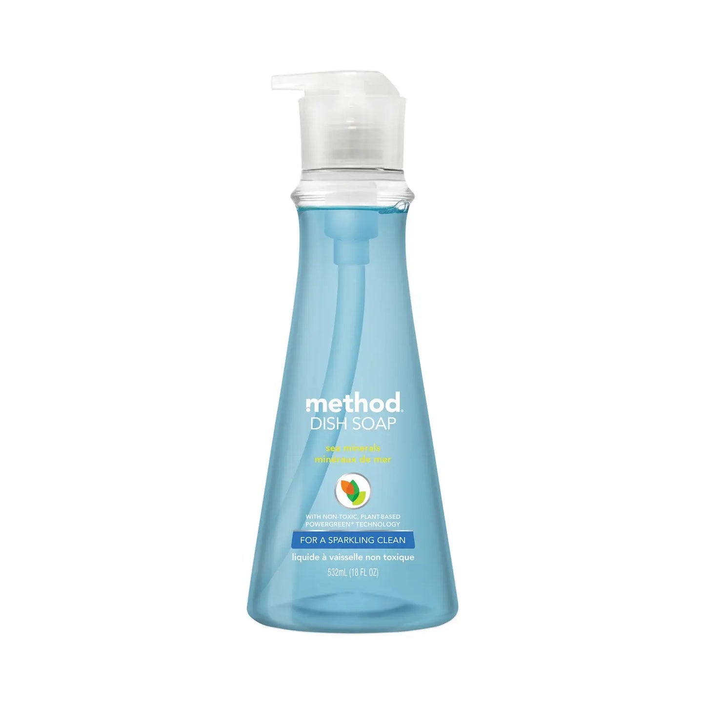MTH00734 Dish Soap, Sea Minerals, 18 Oz Pump Bottle Method