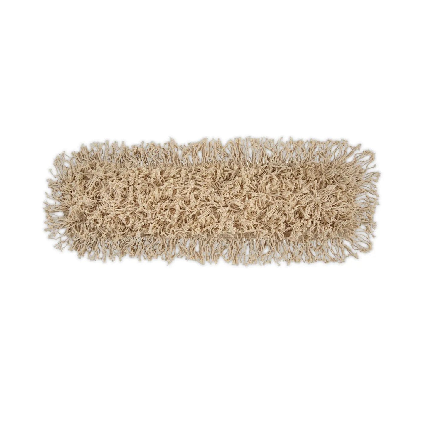 BWK1324 Industrial Dust Mop Head, Hygrade Cotton, 24 x 5, White Boardwalk
