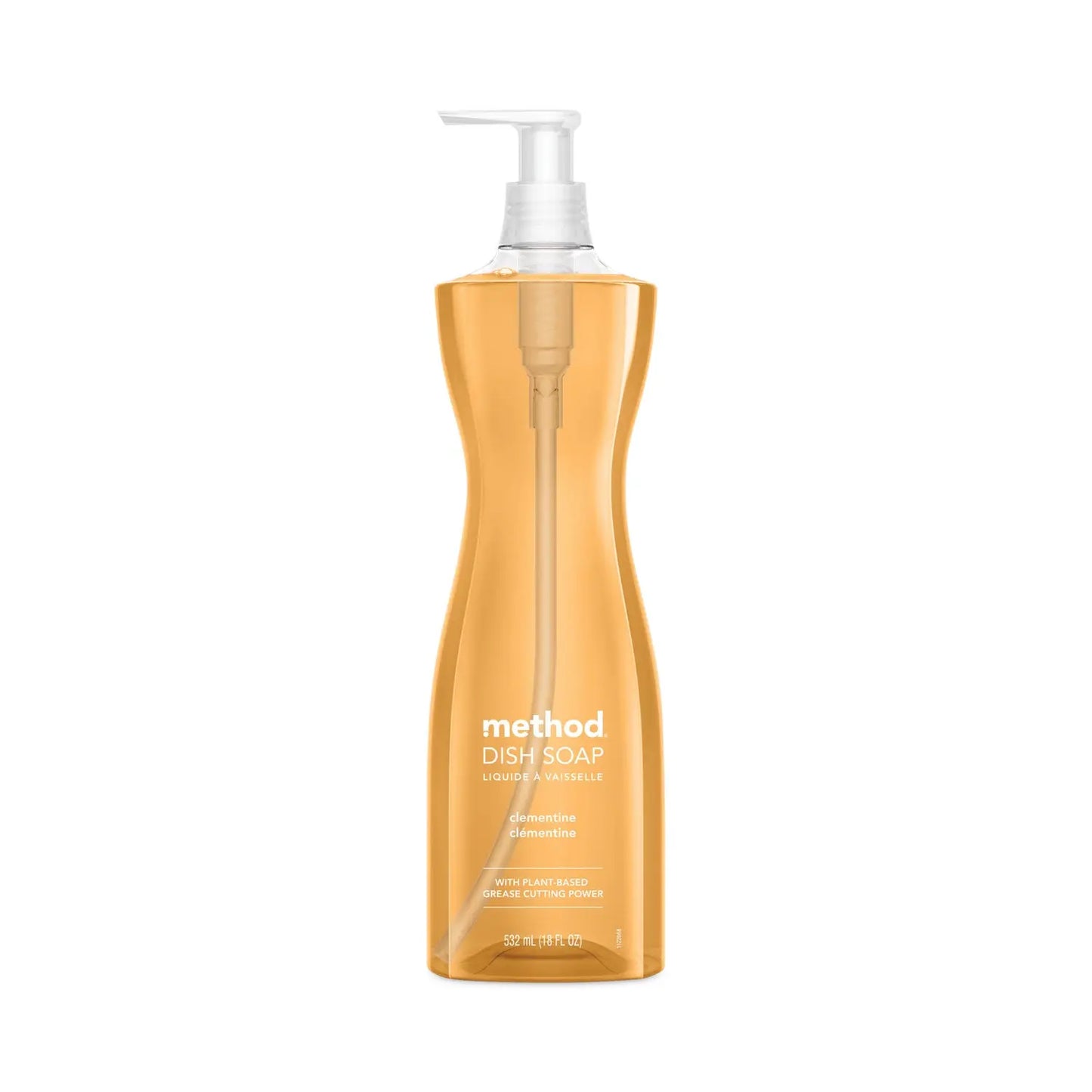 MTH00735 Dish Soap, Clementine, 18 Oz Pump Bottle Method