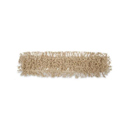 BWK1336 Industrial Dust Mop Head, Washable, Hygrade Cotton, 36 x 5, White