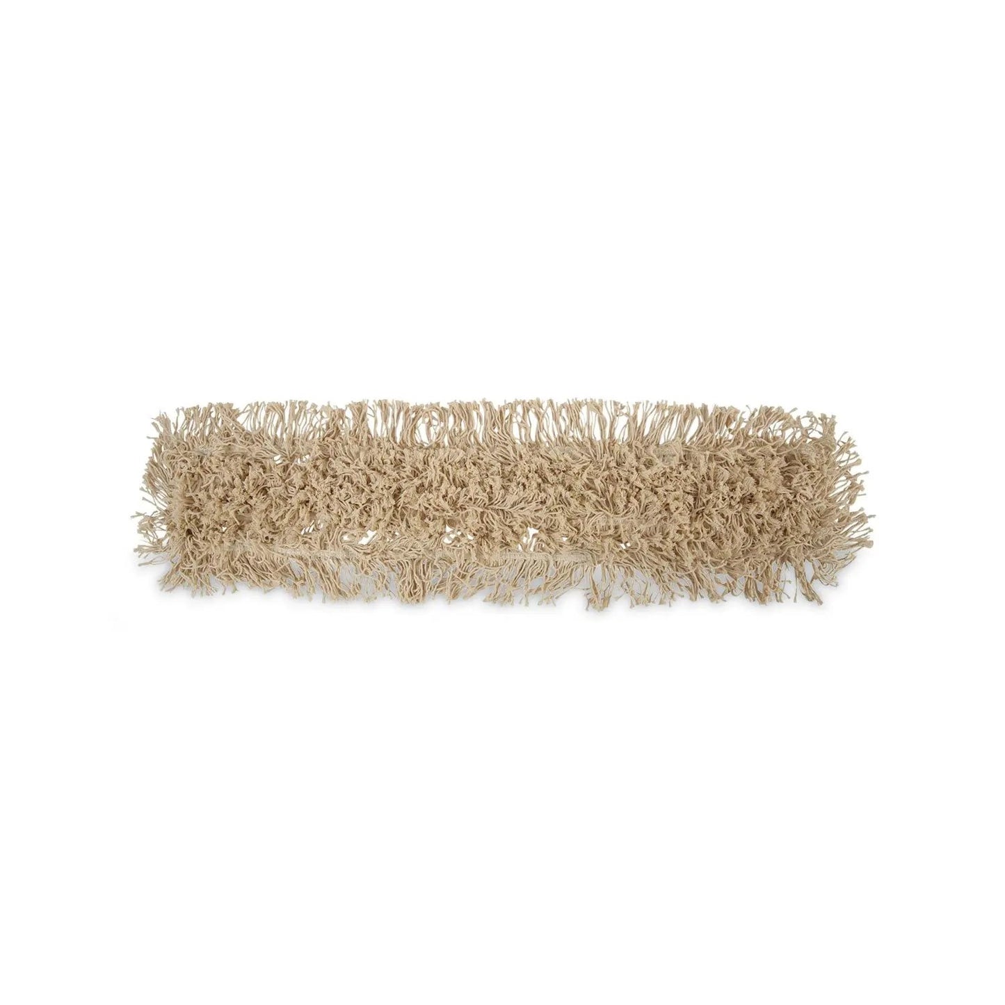BWK1336 Industrial Dust Mop Head, Washable, Hygrade Cotton, 36 x 5, White Boardwalk