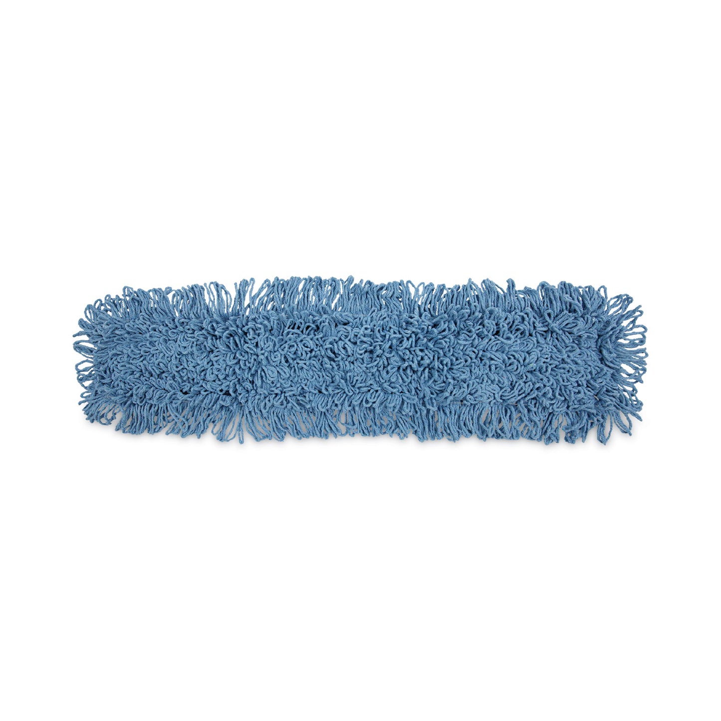 BWK1136 Dust Mop Head, Cotton/synthetic Blend, 36 X 5, Looped-End, Blue