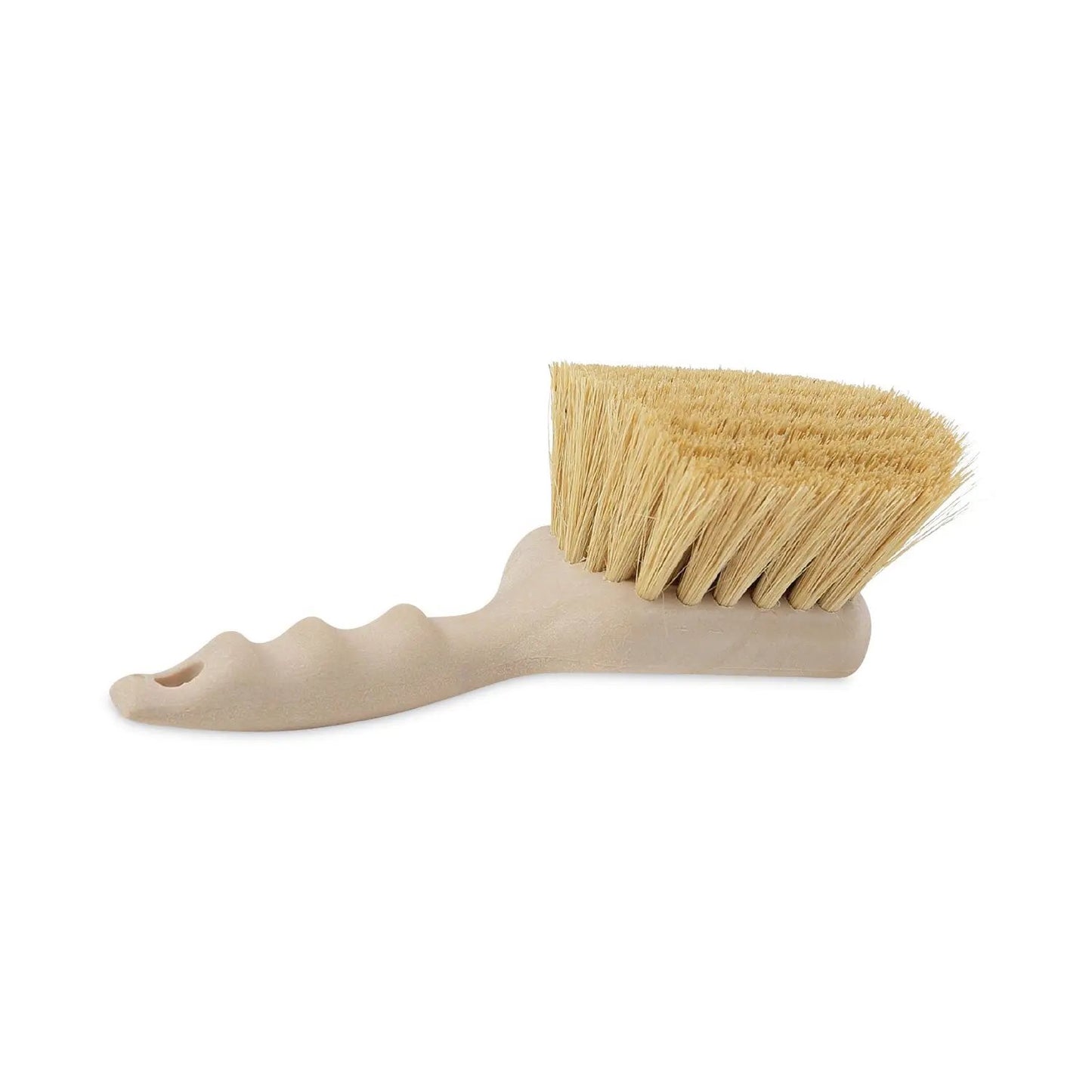 BWK4208 Utility Brush, Cream Tampico Bristles, 5.5" Brush, 3" Tan Plastic Handle Boardwalk