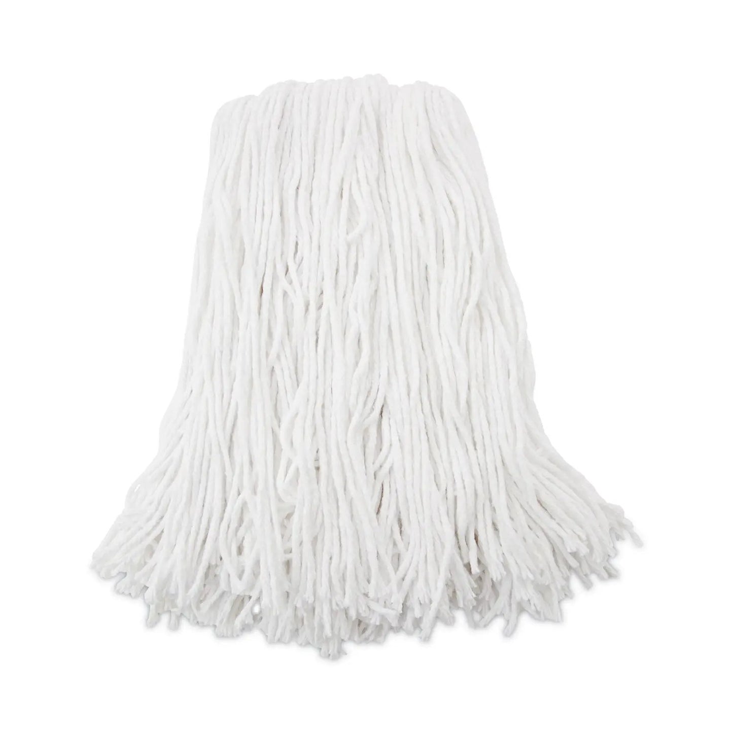 BWK216RCT Premium Cut-End Wet Mop Heads, Rayon, 16 oz, White, 12/Carton Boardwalk