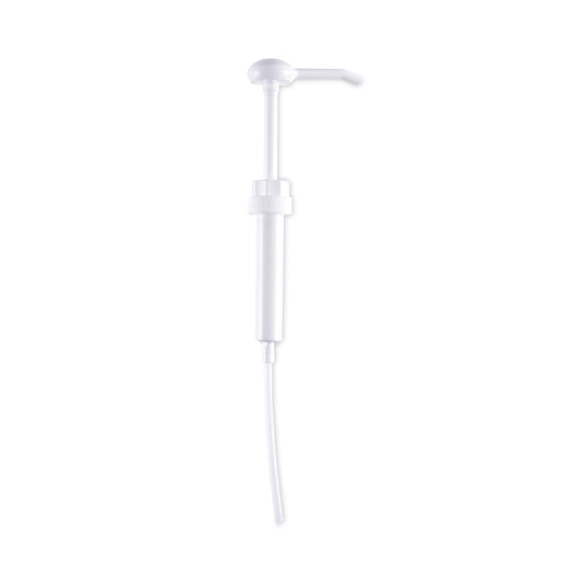 BWK00417 Siphon Pump for 1 gal Bottles, 1 oz Output, 12" Tube, Plastic, White, 12/Carton