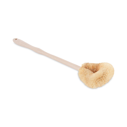 BWK6217 Tampico Toilet Bowl Brush, 19" Overall Length, Beige