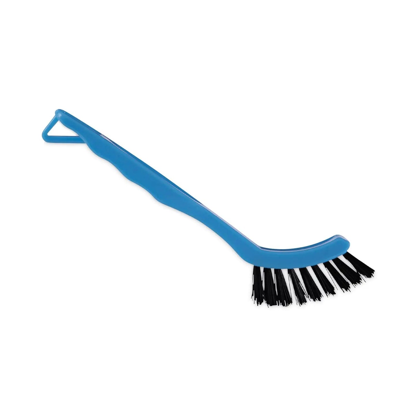 BWK9008 Grout Brush, Black Nylon Bristles, 8.13" Blue Plastic Handle Boardwalk