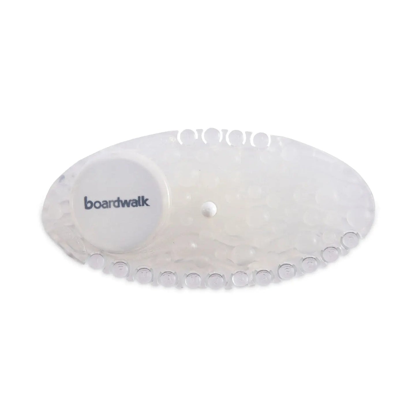 BWKCURVEMANCT Curve Solid Air Freshener, Mango, Clear, 10/Box, 6 Boxes/Carton Boardwalk