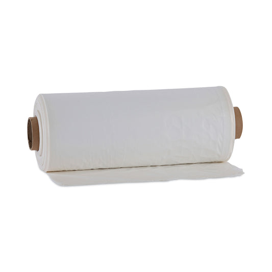 BWKD38633CL Industrial Can Liner Rolls, 60 gal, 1.8 mil, 21" x 17" x 63", Clear, 75/Carton