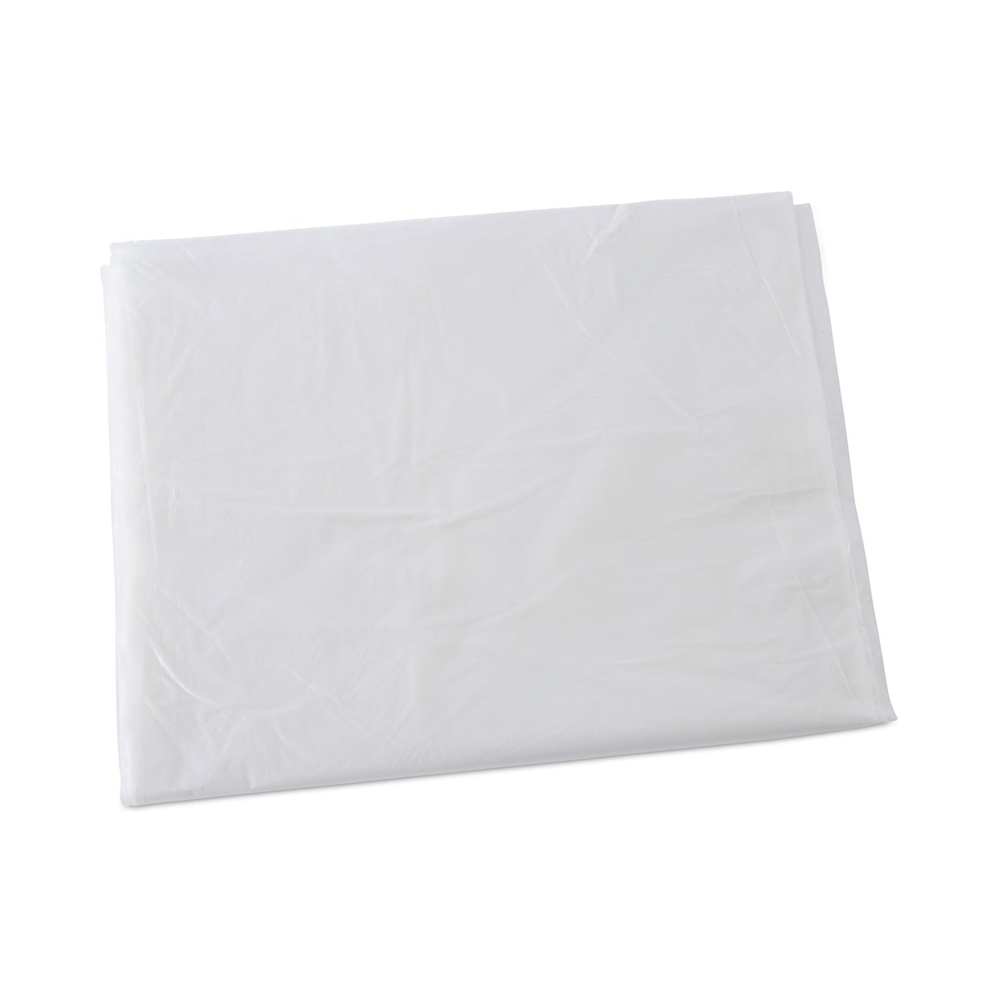 BWKH3860S High Density Industrial Can Liners Flat Pack, 60 gal, 16 mic, 38" x 60", Natural, Flat Pack, 100/Carton