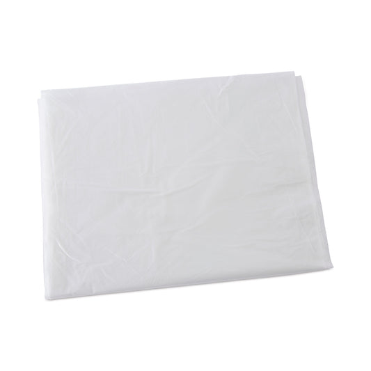 BWKH3860S High Density Industrial Can Liners Flat Pack, 60 gal, 16 mic, 38" x 60", Natural, Flat Pack, 100/Carton