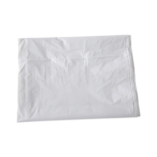 BWKW2423X Linear Low Density Industrial Can Liners, 10 gal, 0.5 mil, 24" x 23", White, Flat Pack, 500/Carton