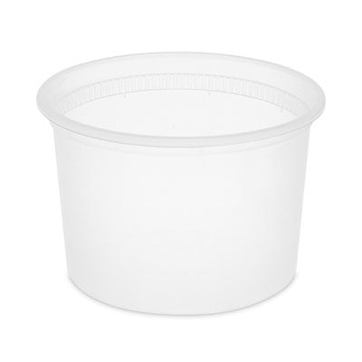 PCTL6064 Newspring DELItainer Microwavable Container, 64 oz, 4.5 x 4.5 x 6.35, Natural, Plastic, 120/Carton