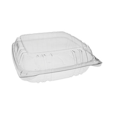 PCTYCI821100000 SENSATION SmartLock Hinged Lid Container, 9.2 x 8.9 x 3.1, Clear, Plastic, 200/Carton PACTIV EVERGREEN CORPORATION