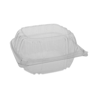 PCTYCI821600000 SENSATION SmartLock Hinged Lid Container, 5.7 x 6 x 3.1, Clear, Plastic, 500/Carton PACTIV EVERGREEN CORPORATION