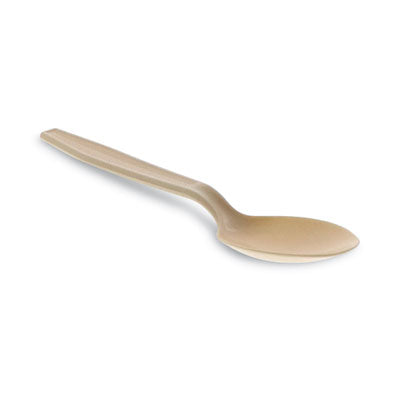 PCTYPSMSTEC EarthChoice PSM Cutlery, Heavyweight Spoon, Plastic, Tan, 1,000/Carton