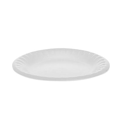 PCTYTH100060000 Placesetter Satin Non-Laminated Foam Dinnerware, Plate, 6" dia, White, 1,000/Carton