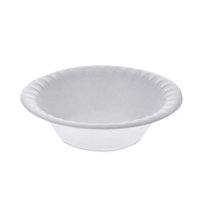 PCTYTH100120000 Placesetter Satin Non-Laminated Foam Dinnerware, Bowl, 12 oz, White, 1,000/Carton PACTIV EVERGREEN CORPORATION