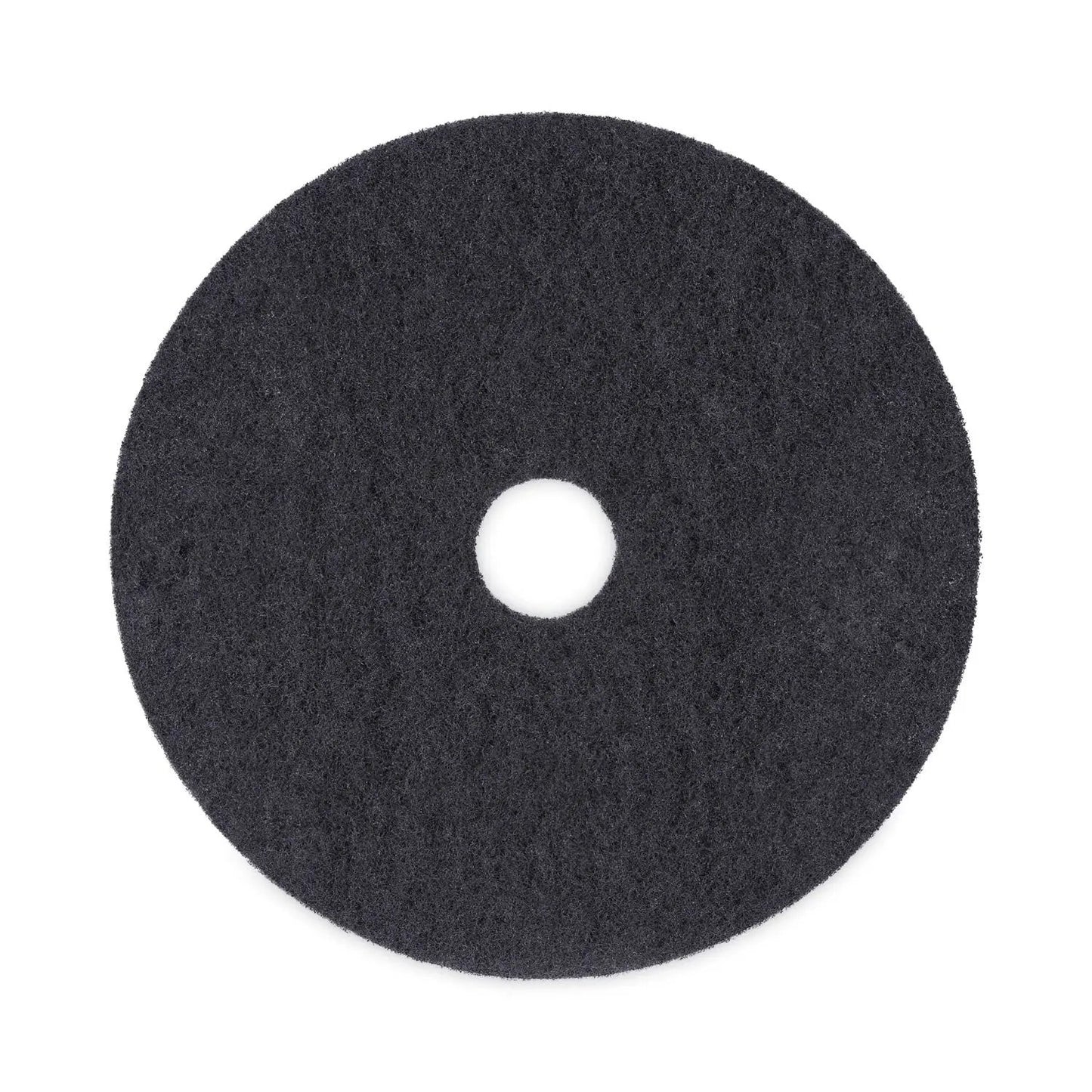 BWK4020BLA Stripping Floor Pads, 20" Diameter, Black, 5/carton Boardwalk
