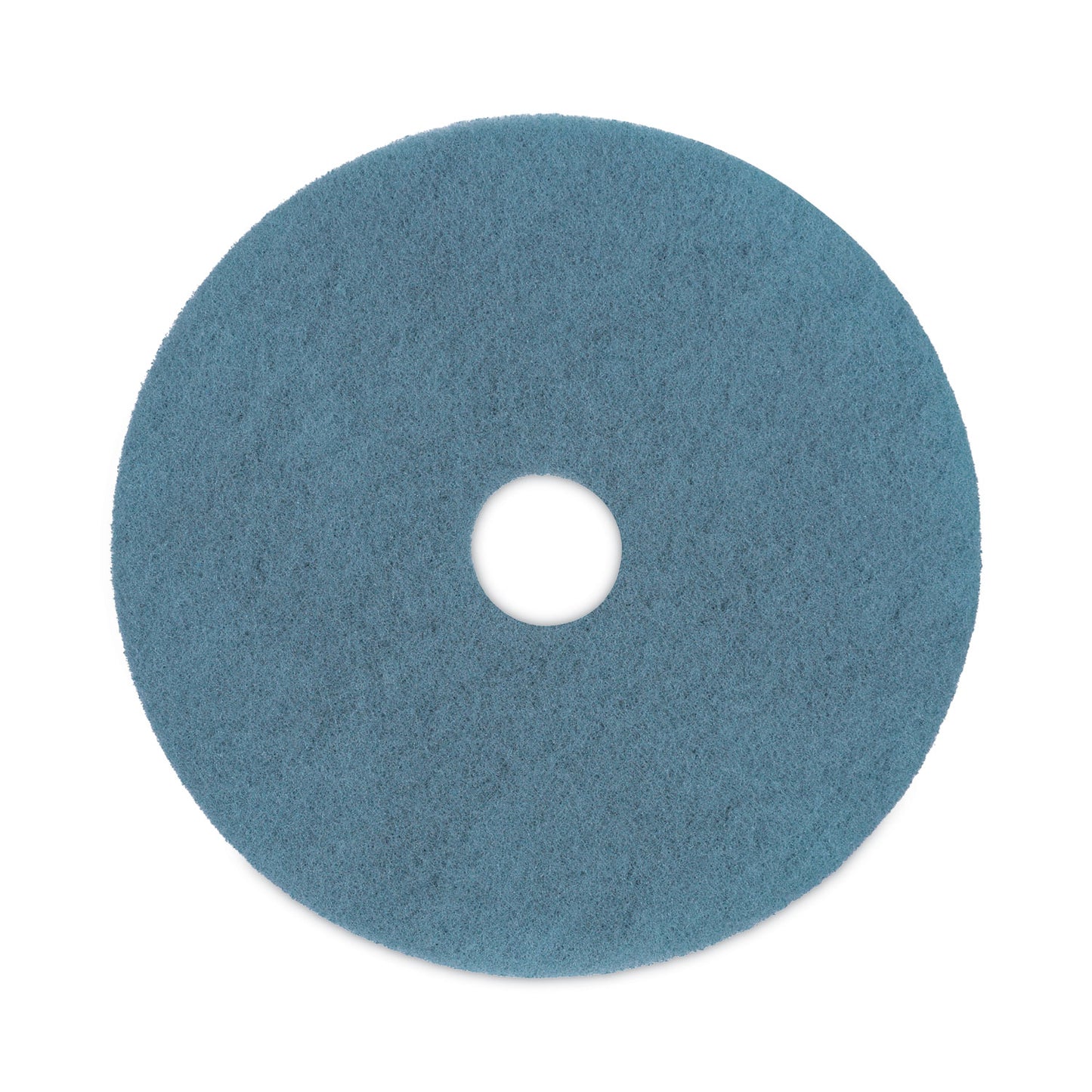 BWK4020AQU Burnishing Floor Pads, 20" Diameter, Aqua, 5/carton